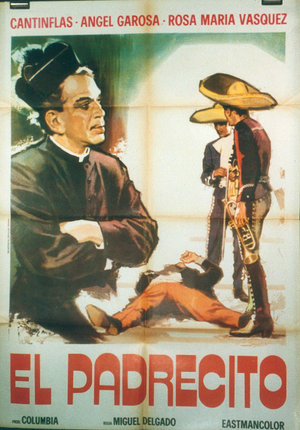 a poster of a man with a hat and a man in a hat