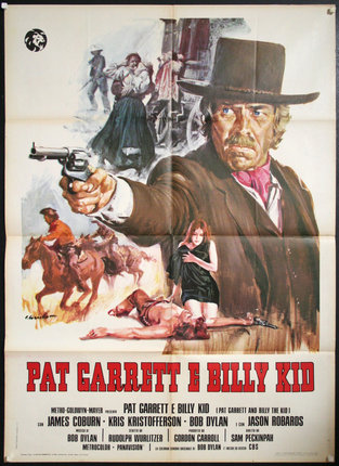 a poster of a movie with a man pointing a gun