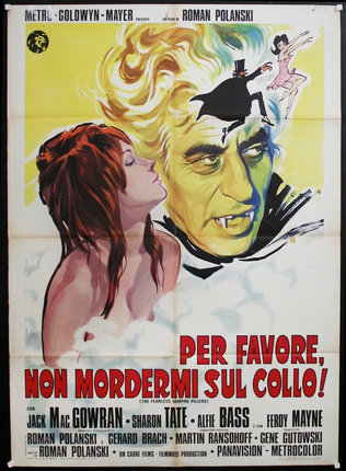 a movie poster of a woman and a man