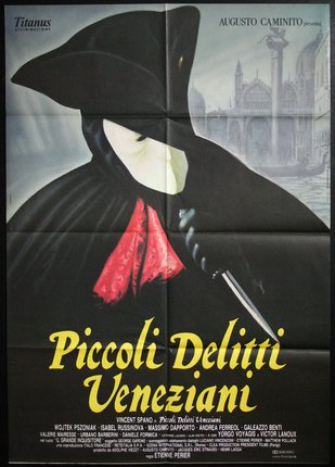 a poster of a man with a hat and a sword