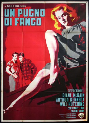 a movie poster with a woman sitting on a ledge