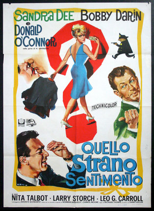 a movie poster with a woman holding a card