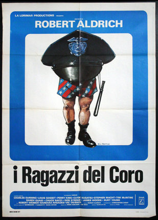a poster of a man wearing a hat and shorts