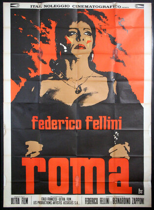 a poster of a woman with a star on her face