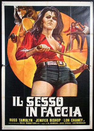 a movie poster of a woman holding a whip