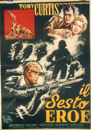 a poster of soldiers and women