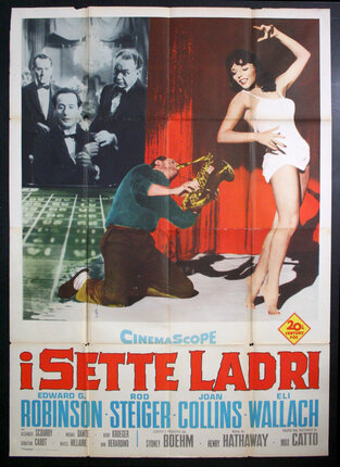 a movie poster with a man playing a saxophone