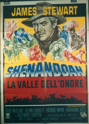a movie poster with a man in a hat