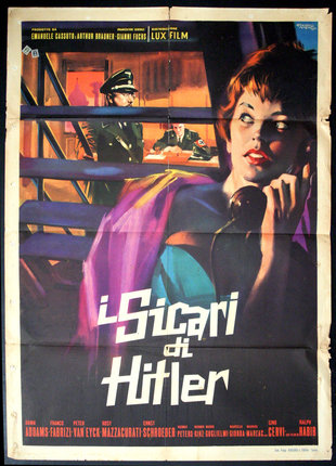 a movie poster of a woman holding a microphone