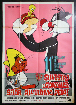 Warner Bros. SPEEDY GONZALES Animation Drawing from 1960s Animated