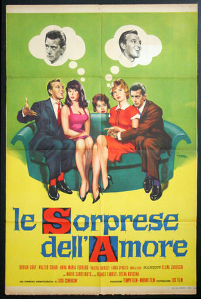a movie poster of a group of people sitting on a couch