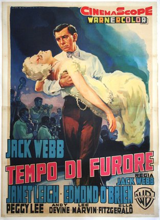a poster of a man carrying a woman