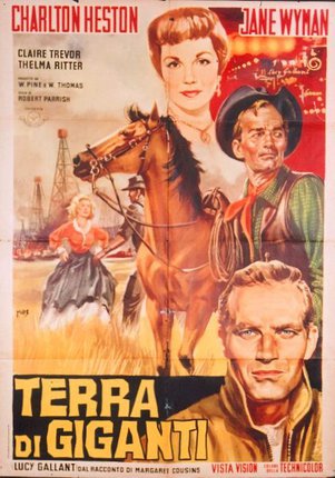 a movie poster with a man and a woman on a horse