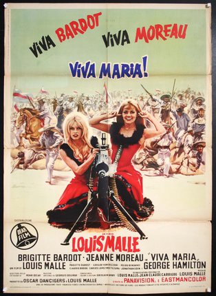 a movie poster of two women holding a gun