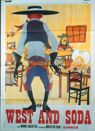 a poster of a cowboy