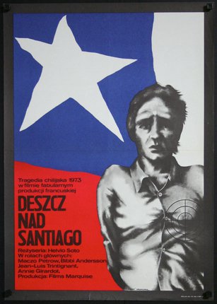 a poster of a man with a star