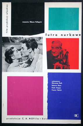Implement There custom Futro Nurkowe (Una pelliccia di visone) | Original Vintage Poster |  Chisholm Larsson Gallery