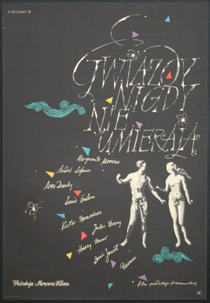 a poster with a couple of naked men and text