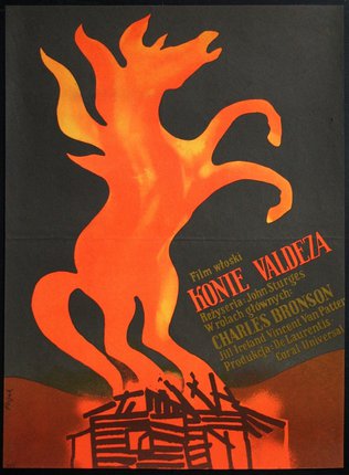 a poster of a fire tree