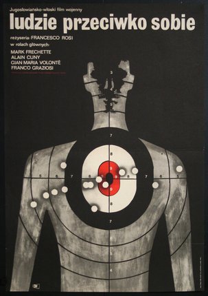 a poster for a movie shooting range