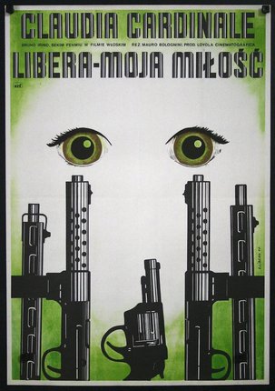 a poster with a couple of guns
