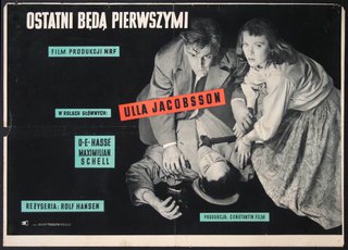 a movie poster with people on it