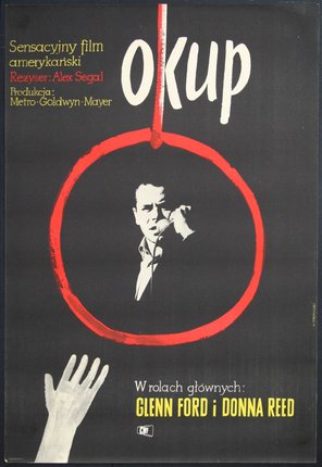 a movie poster of a man in a circle with a red circle