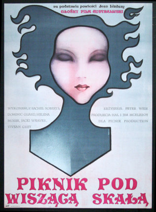 a poster of a woman's face