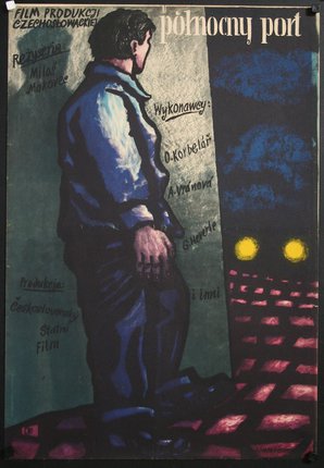 a poster of a man