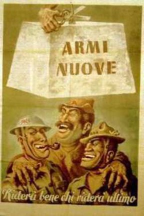 a poster of a group of men