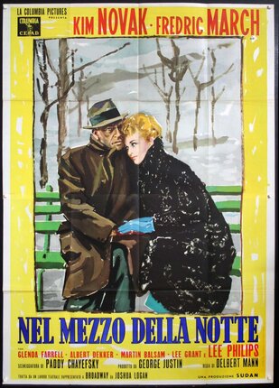 a poster of a man and woman