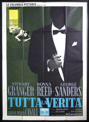 a movie poster of a man in a tuxedo