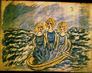 a group of women in a boat