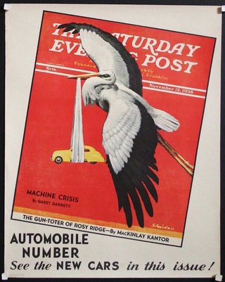 a poster of a bird