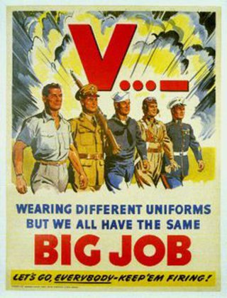 a poster of men wearing uniforms