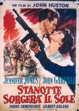 a movie poster of a man and woman holding a gun