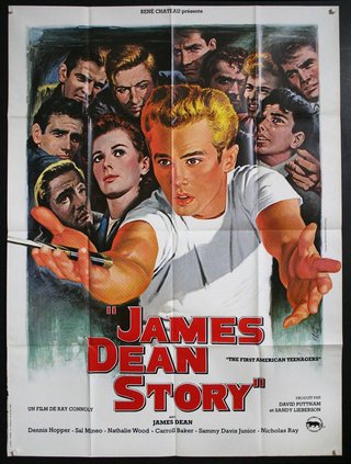 a movie poster of a man holding a cigarette