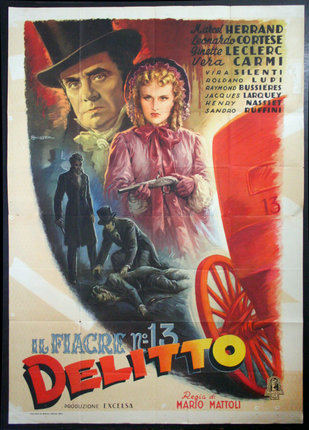 a movie poster with a man and woman holding guns