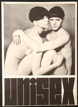 a poster of a couple of naked people