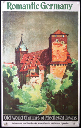 a painting of a castle