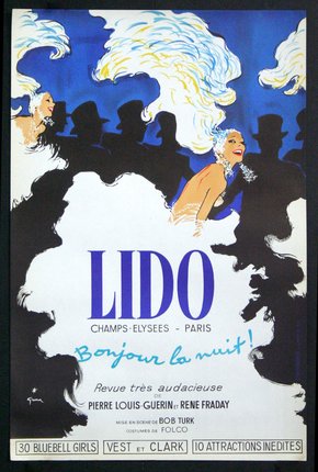a poster with a woman singing