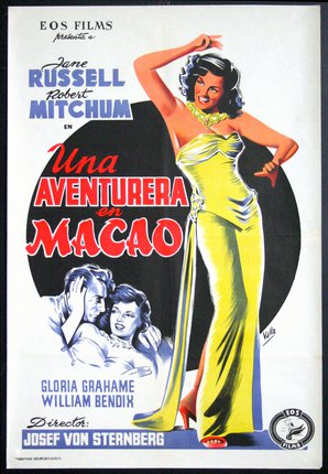 a movie poster with a woman in a yellow dress