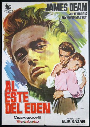 a movie poster with a man hugging a girl