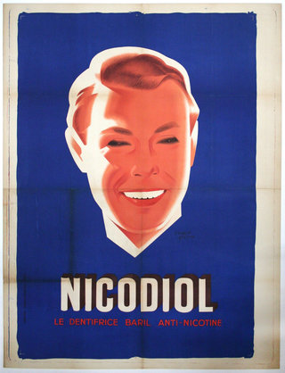a poster of a man