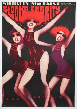 a poster of women dancing