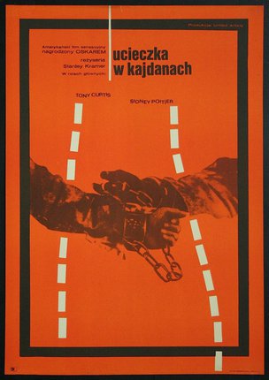 a movie poster of a hand holding a chain