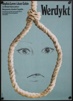 a poster with a noose