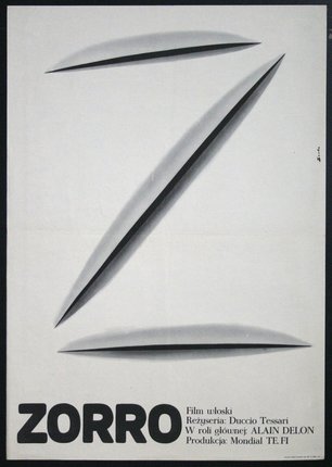 a poster with sharp edges