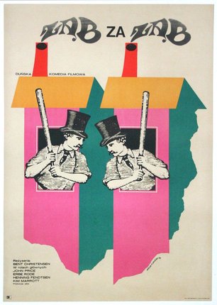 a poster of men holding baseball bats