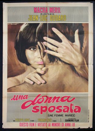 a movie poster of a woman covering her face
